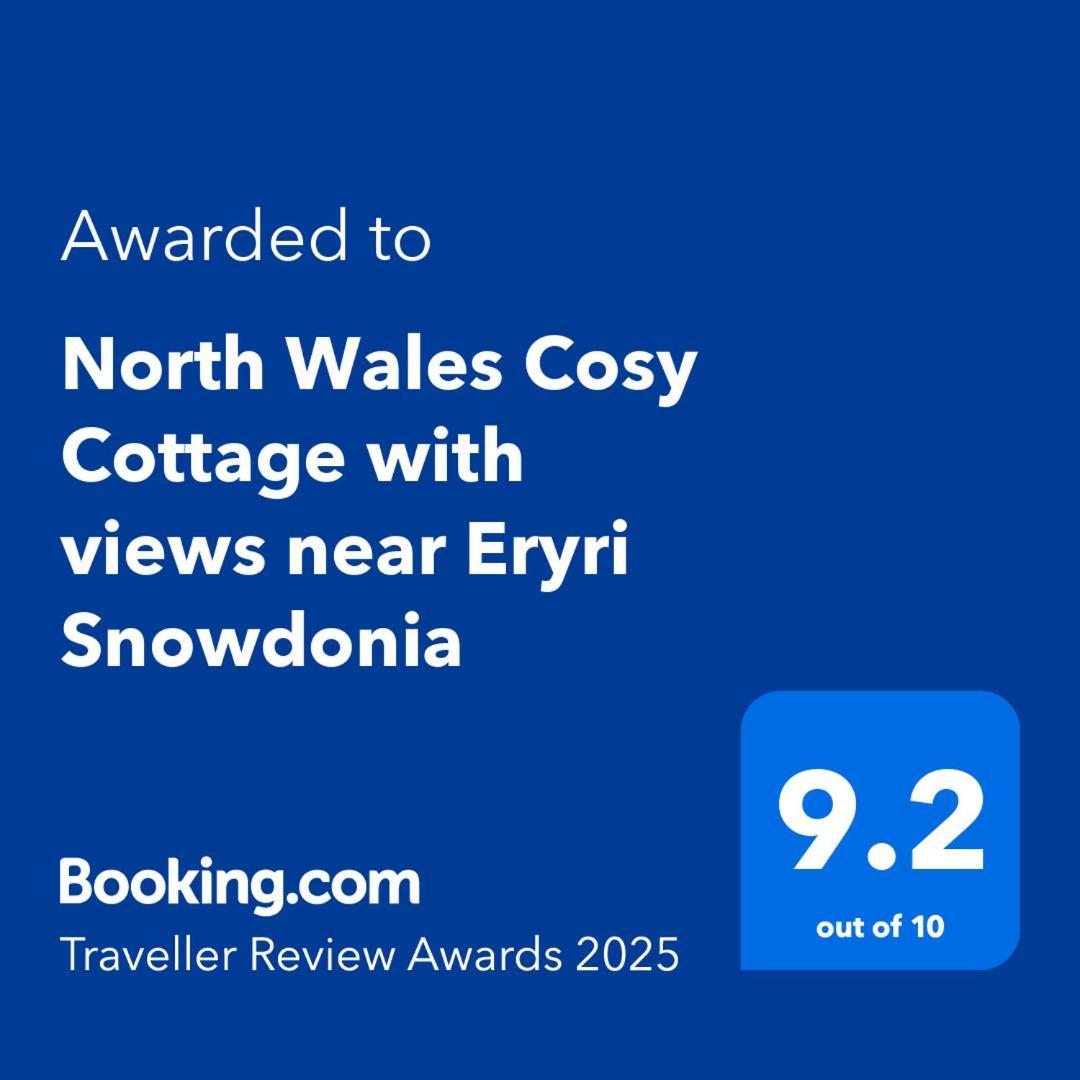 North Wales Cosy Cottage With Views Near Eryri Snowdonia Nantlle Ngoại thất bức ảnh